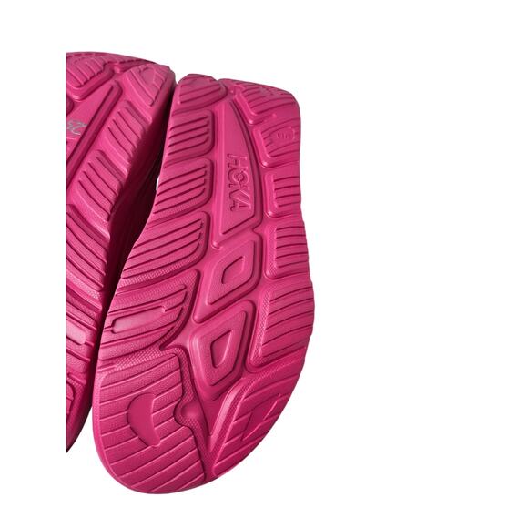NEW Hoka 13 Ora Recovery Slide 3 Sandal Pink Comfort Casual Pink Sportswear